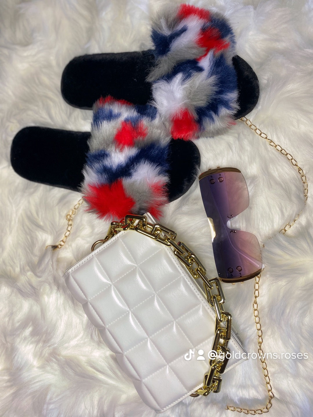 Miss Classy+Slippers+Shades - 3 Piece Set