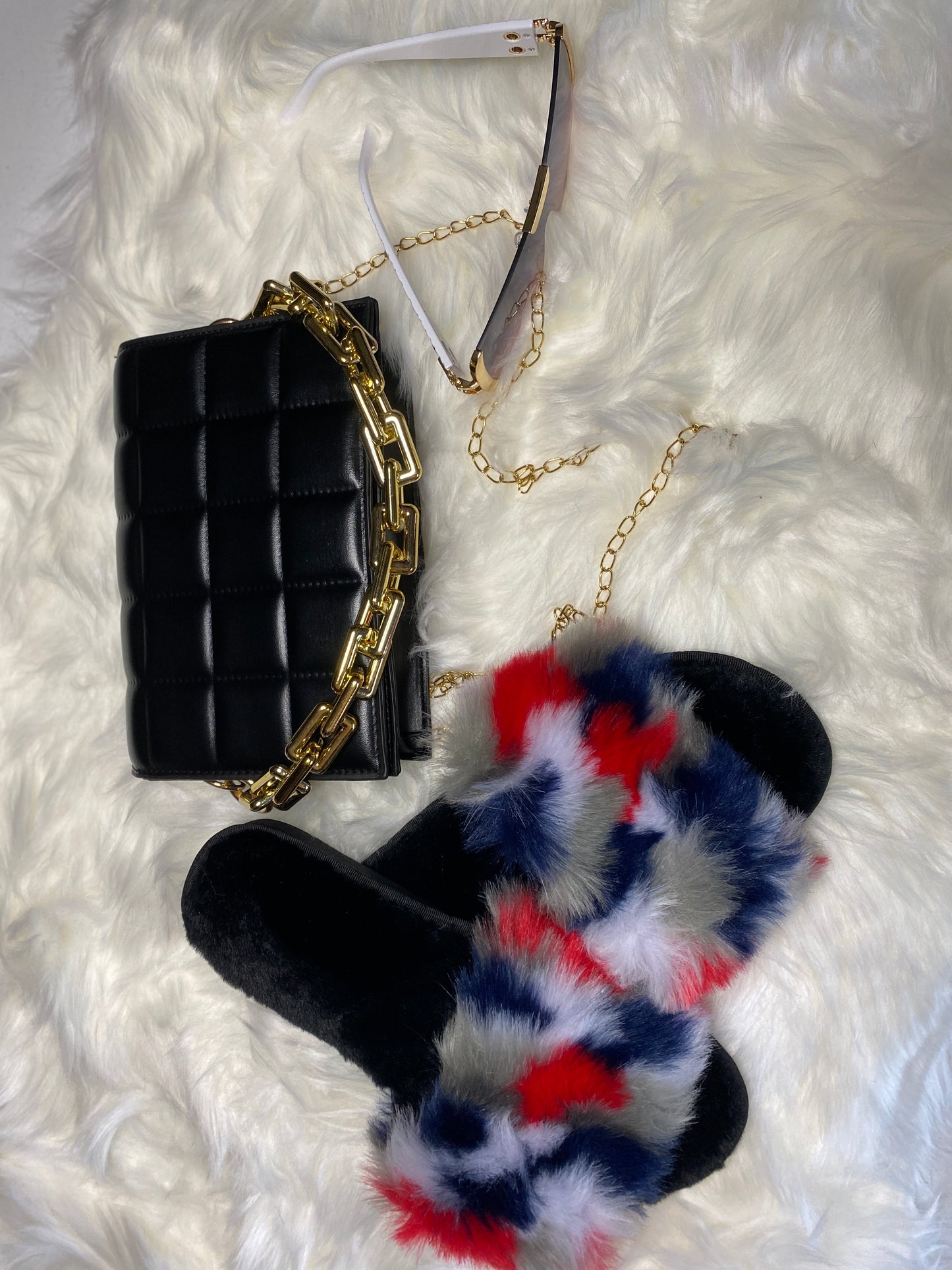 Miss Classy+Slippers+Shades - 3 Piece Set