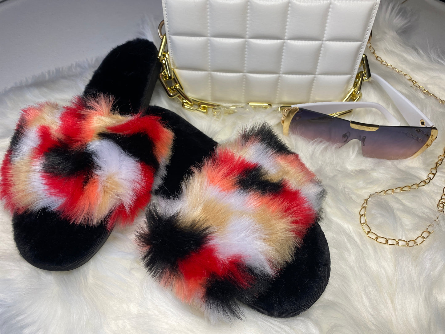 Miss Classy+Slippers+Shades - 3 Piece Set