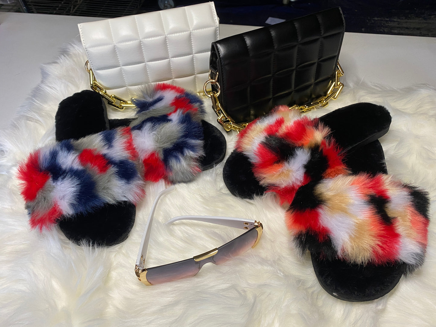 Miss Classy+Slippers+Shades - 3 Piece Set