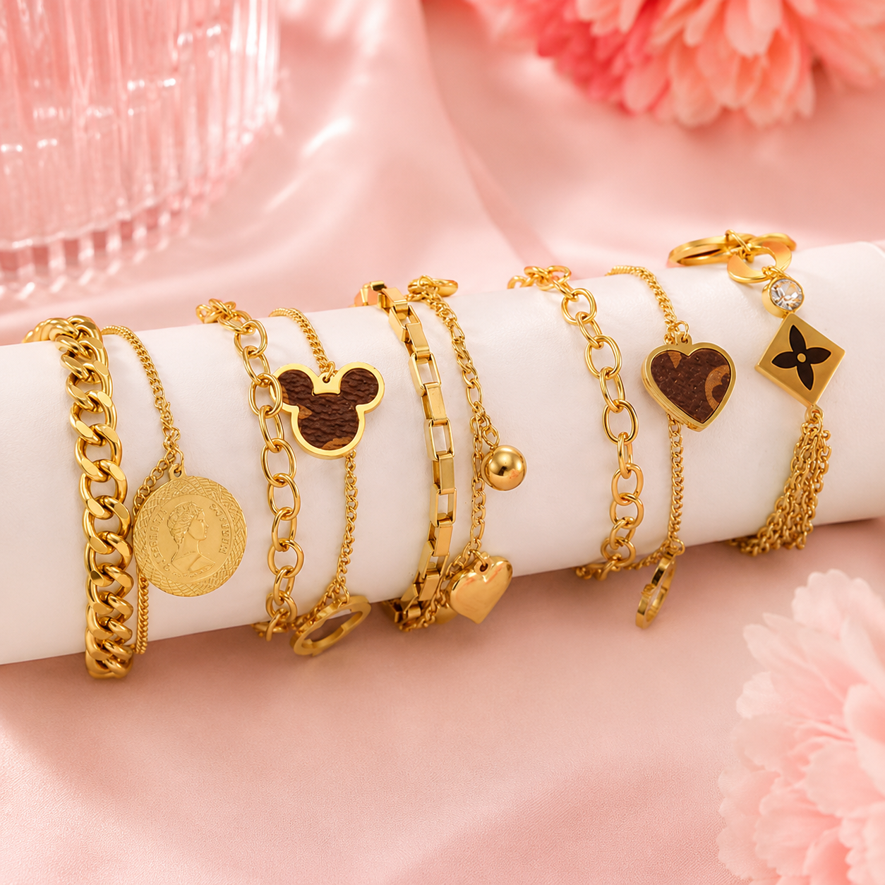 Golden Icon Bracelet