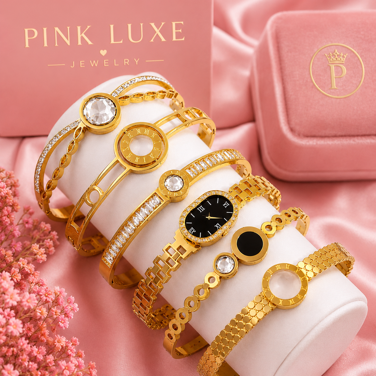 Luxe Timepiece Bracelet