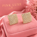 Iced Square Studs