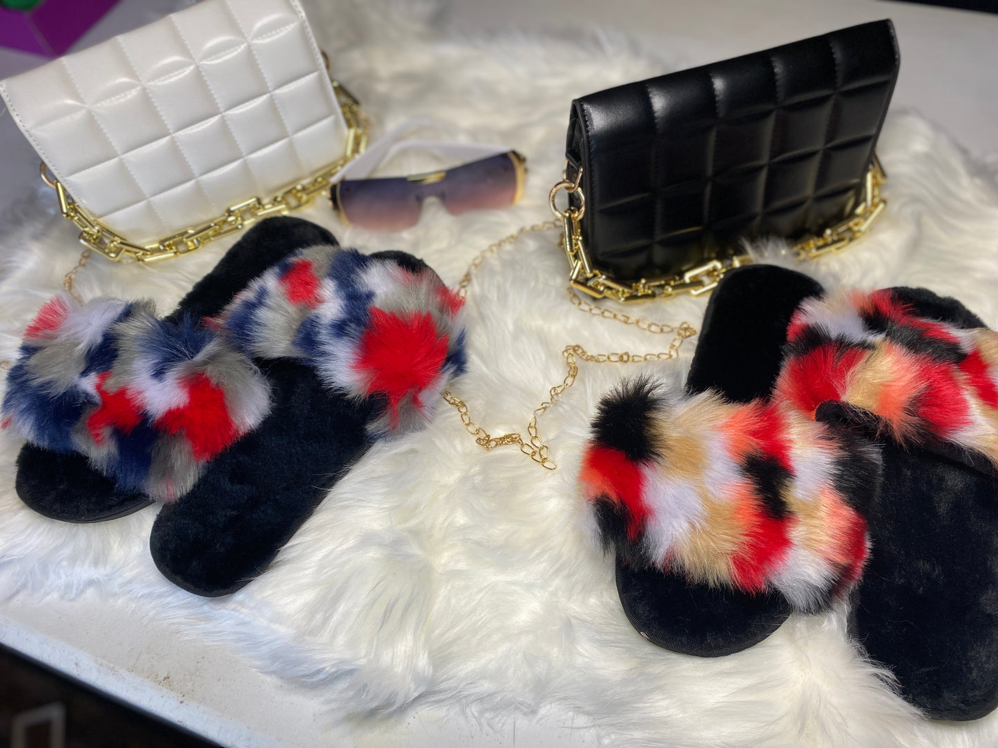 Miss Classy+Slippers+Shades - 3 Piece Set