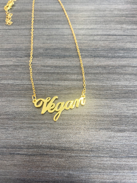Vegan necklace